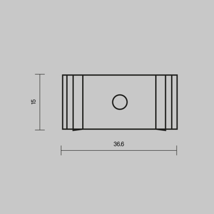 Комплект креплений для профиля 3535 4шт Maytoni Led Strip ALM-3535A-MT 642032