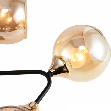 Люстра на штанге Reluce 01339-0.3-06 BK+FGD