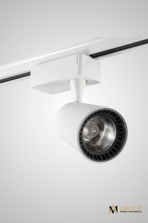 Трековый однофазный светильник AM Group AM228-10W WH 4000K