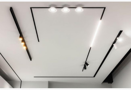 Заглушка для трековой системы DeLight Collection Trek LST-END black