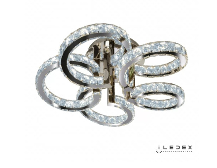 Потолочная люстра iLedex Crystal ice 16148/5 CR