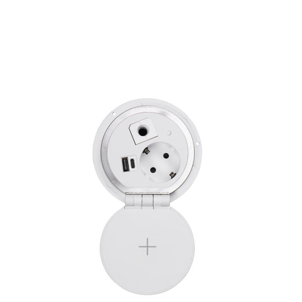 Блок розеток 51 (1 секция и 2 USB) Mebax 00-00000827