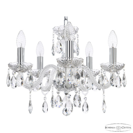 Подвесная люстра Bohemia Ivele Crystal 117/5/141 Ni