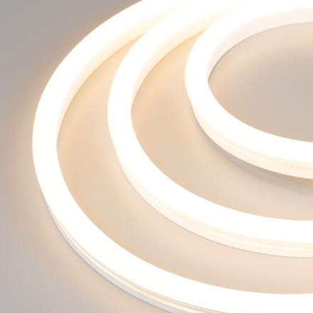 Светодиодная герметичная лента Arlight WAVE-SIDE-A120-12x25mm 230V Warm3000 (12 W/m, IP67, 50m, wire x2) 051933