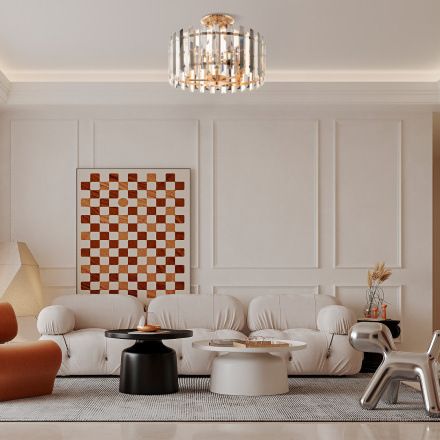 Потолочная люстра Arte Milano Sorrento 375209/5/80/390 GD