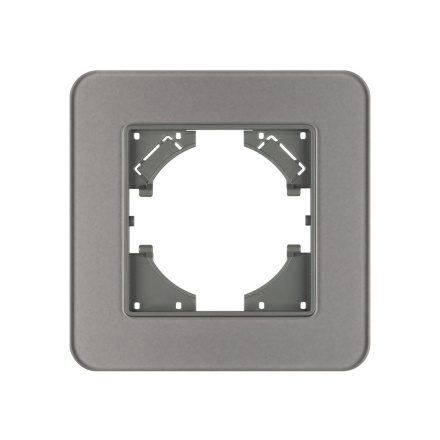 Рамка стеклянная на 1 пост Arlight FRM-OMALI-SFGS-1-GR 049677