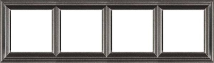 Рамка четырехместная Jung EPD484AN