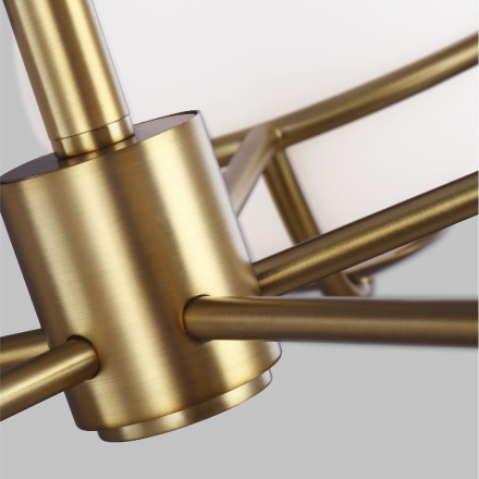 Люстра на штанге Feiss Apollo (fe) FE-APOLLO5-BB