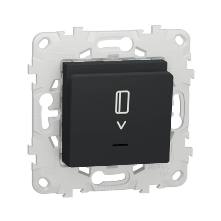 Выключатель карточный Schneider Electric Unica New NU528354