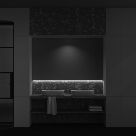 Трековый магнитный светильник Maytoni Basis Grid TR084-1-12W4K-W