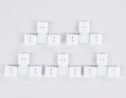 Соединитель T для светодиодной ленты 5050 12/24V (2 конт.) GS6951 (5шт) Ambrella Light Illumination GS6951