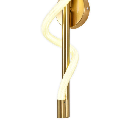 Настенный светильник Indigo Intreccio 14025/1W Brass V000142L