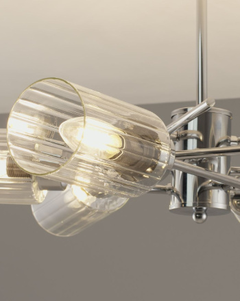 Люстра на штанге Moderli Frosty V10811-6P