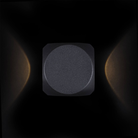 Уличный настенный светодиодный светильник Maytoni Bond Street O015WL-L4B