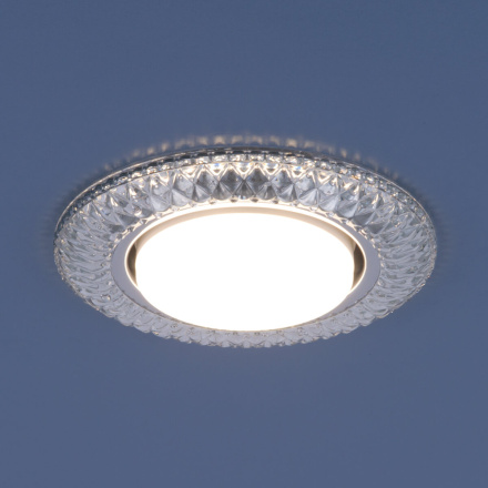 Встраиваемый светильник Elektrostandard 3020 GX53 CL прозрачный 4690389083266