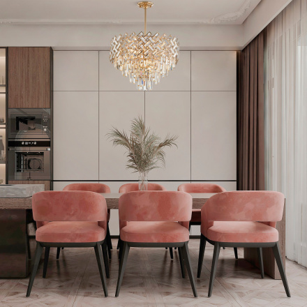 Люстра на штанге Arte Milano Sorrento 378019/9/300/570 GD