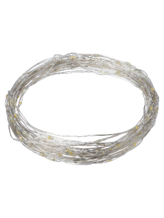 Светодиодная гирлянда TDM Electric Роса100 3хАА теплый белый без мерцания SQ0361-0053