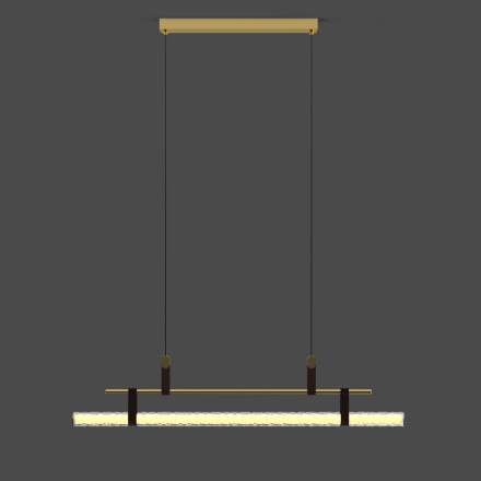 Подвесной светильник Delight Collection 8501P/L brass/clear