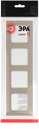 Рамка на 4 поста Эра Классик 12-5204-04 Б0067713