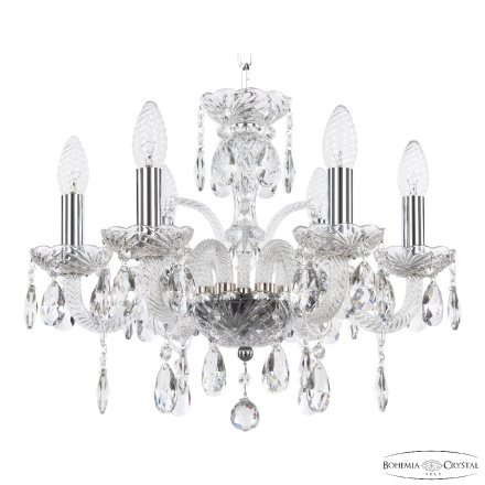 Подвесная люстра Bohemia Ivele Crystal 118/6/141 Ni