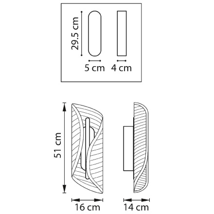 Настенный светильник Lightstar Varese 731663