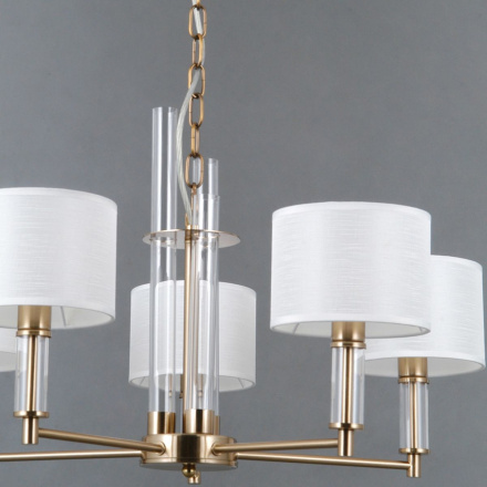 Подвесная люстра Illumico IL0755-5PSQ-25 BRASS GENOA