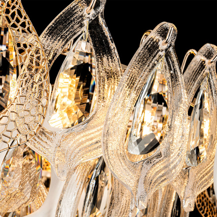 Подвесная люстра Modelux ML.6197.800 GD