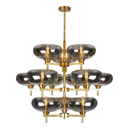 Подвесная люстра iLamp Rivoli 6607/12 GD