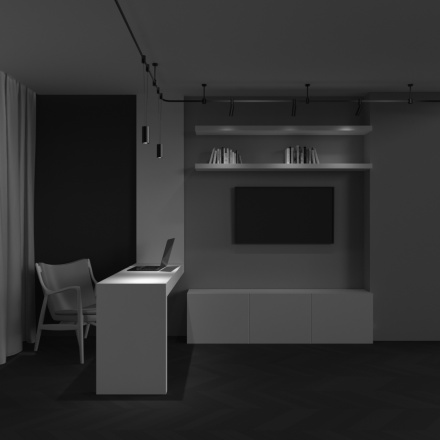 Трековый магнитный светильник Maytoni Focus LED TR157-1-12W4K-B