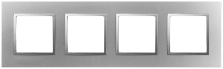 Рамка для розеток и выключателей на 4 поста Эра 14-5014-03 Б0060588