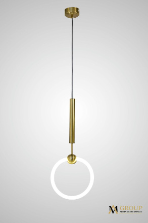 Подвесной светильник AM Group AM453 D250 GOLD