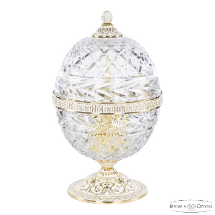 Настольная лампа Bohemia Ivele Crystal 5680L/20 GW Clear/M-1F
