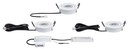 Встраиваемый светодиодный светильник Paulmann Lensl 50065