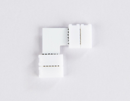 Соединитель угловой L для светодиодной ленты 5050 12/24V (6 конт.) GS6801 (10шт) Ambrella Light Illumination GS6801