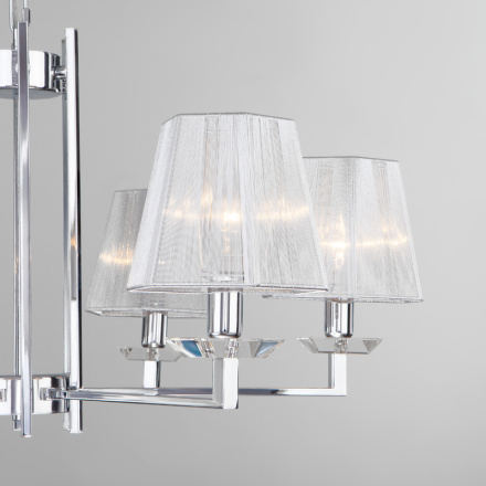 Подвесная люстра Eurosvet Alegria 60125/6 хром Smart (60114/6)