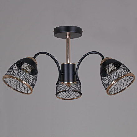 Люстра на штанге Reluce 01505-0.3-03 BK+FGD