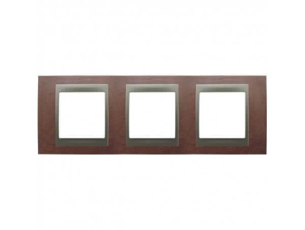 Рамка 3-постовая Schneider Electric Unica Top MGU66.006.2M3