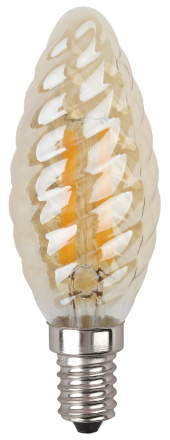 Лампа светодиодная Эра E14 7W 2700K F-LED BTW-7W-827-E14 gold Б0027966