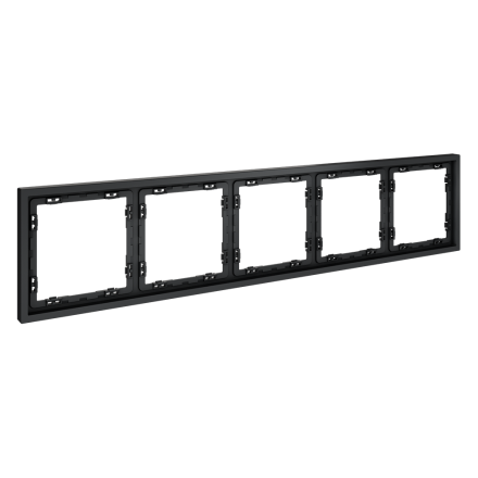 Рамка на 5 постов Voltum S70 VLS100507 (графит)