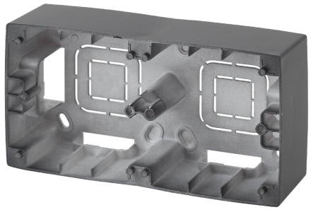 Коробка для накладного монтажа на 2 поста Эра 12-6102-12 Б0043176