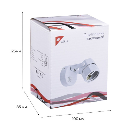 Спот Reluce 16021-9.5-001CT MR16 WT