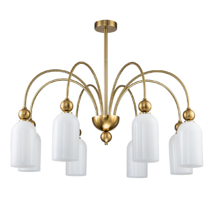 Люстра на штанге Escada Ode 686/8PL Copper