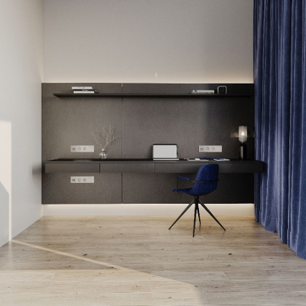 Рамка на 4 поста Voltum S70 VLS100405 (сталь)