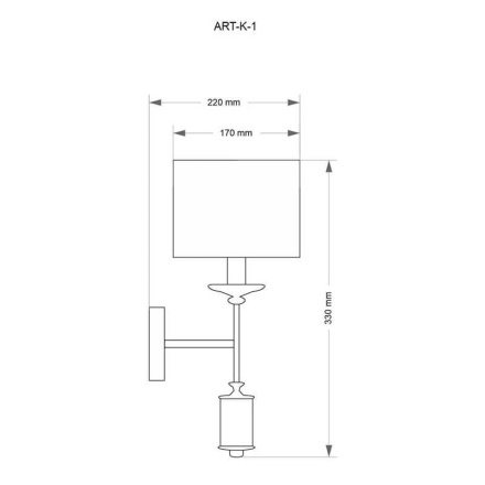 Бра Kutek Mood Abano ABA-K-1 (N/A)