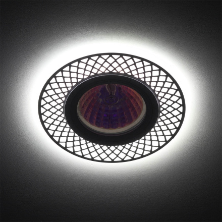 Встраиваемый светильник ЭРА DK LD42 WH/GD Б0037382