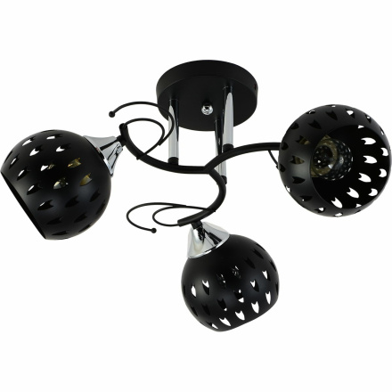 Люстра на штанге Reluce 01314-0.3-03 BK+CR