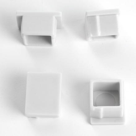 Заглушка без отверстия для профиля CAB261 (комплект 4шт) Feron LD372 48247