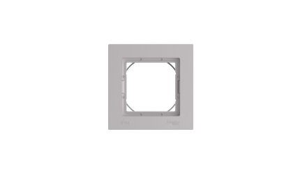 Рамка 1-ая Systeme Electric AtlasDesign Aqua Алюминий ATN440301