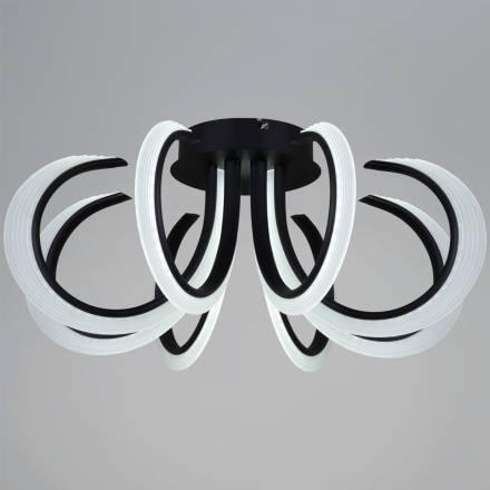 Потолочная люстра Reluce 74390-0.3-08S black