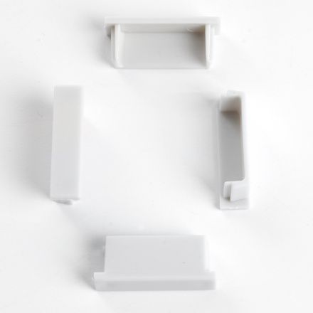 Заглушка без отверстия для профиля CAB252 (комплект 4шт) Feron LD384 48259